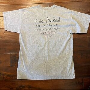 Sturgis 2002 Ride Naked by shirt L